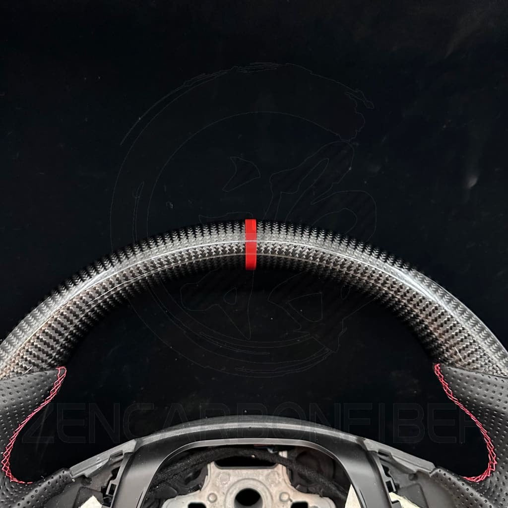 IN STOCK - 2016+ 6th Gen Chevrolet Camaro Carbon Fiber Steering Wheel
