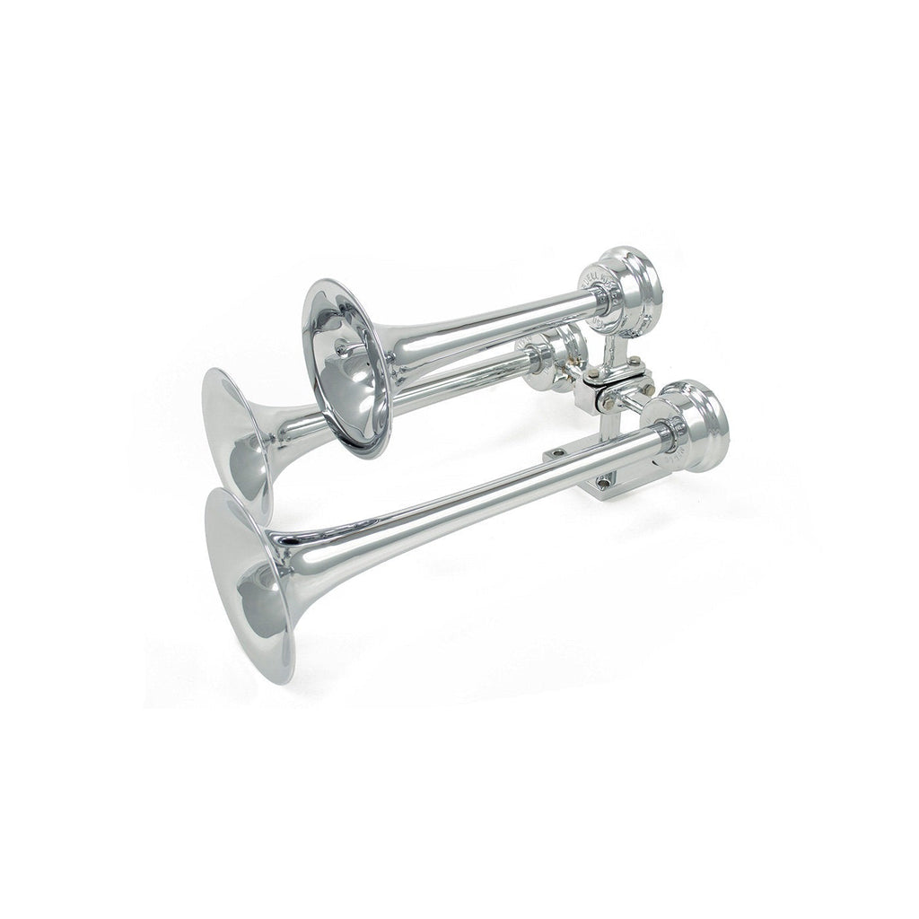 Strombos Chrome Triplex Nautical Horn