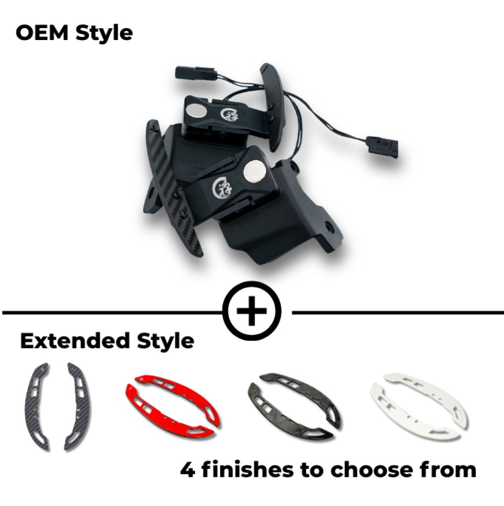Zen SeriesTM Carbon Fiber Magnetic Paddle Shifters for Ford Bronco Raptor