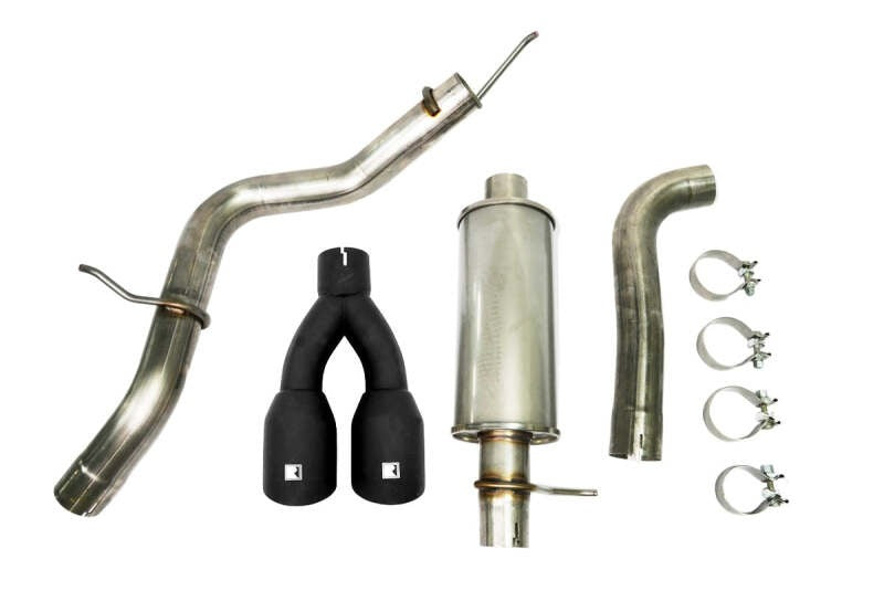 Roush 19-23 Ford Ranger 2.3L Performance Catback Exhaust w/ Black Tips