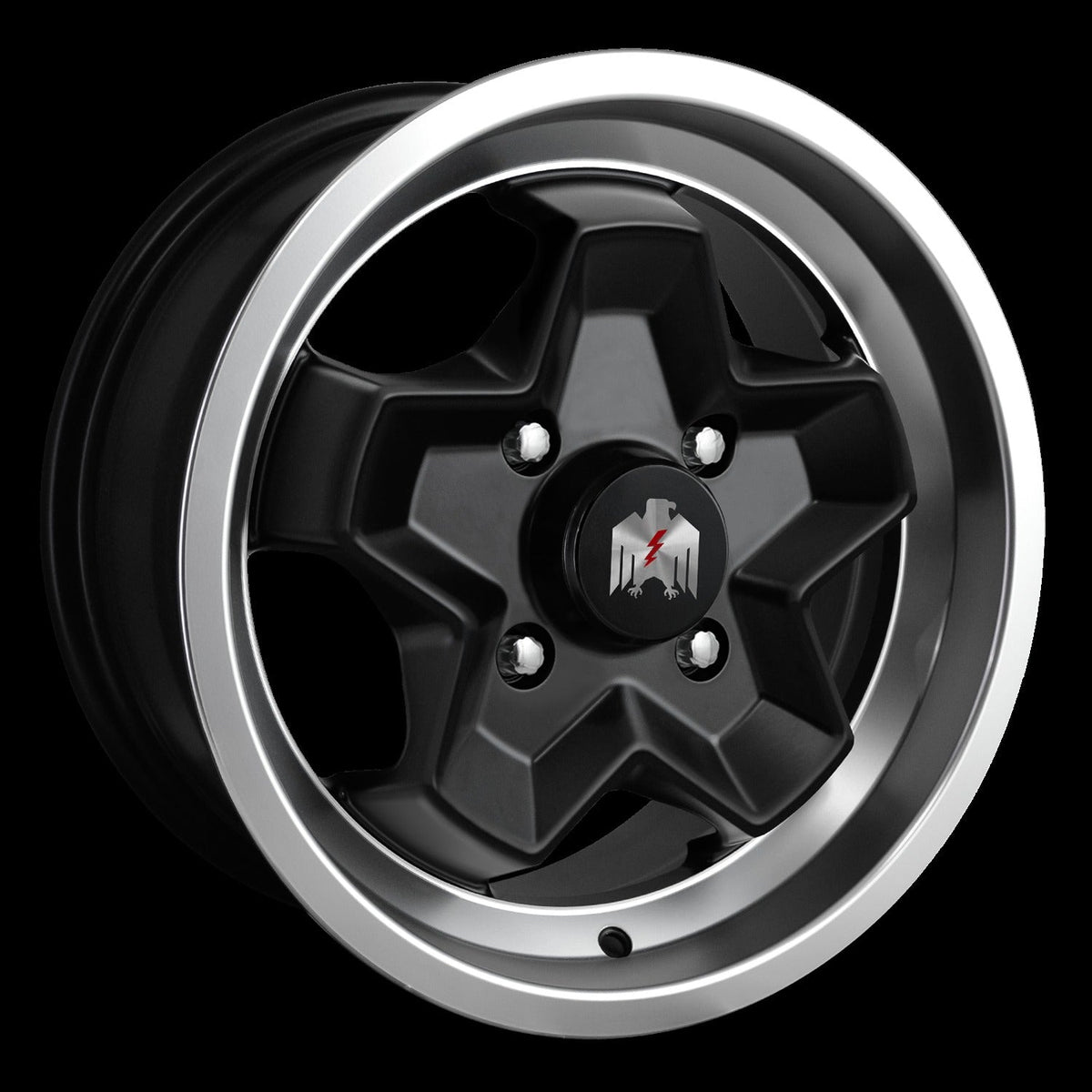 Klassik Rader 944 CC 17x7 +40 4x130mm Satin Black/Machined Lip