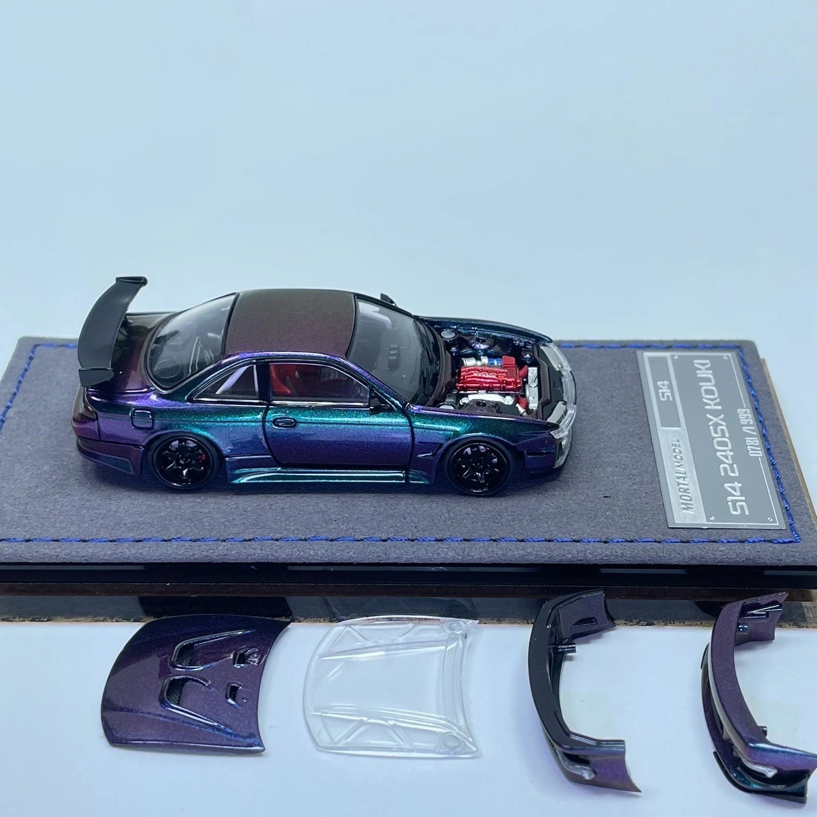 Mortal 1/64 Nissan Ridge Silvia S14 240SX Kouki (2 Colors)