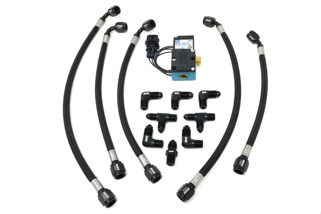 Steel Braided Hard Line Upgrade Kit for KLM Big Turbos