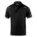 Sparco Tech Polo TW Black/Gray Small