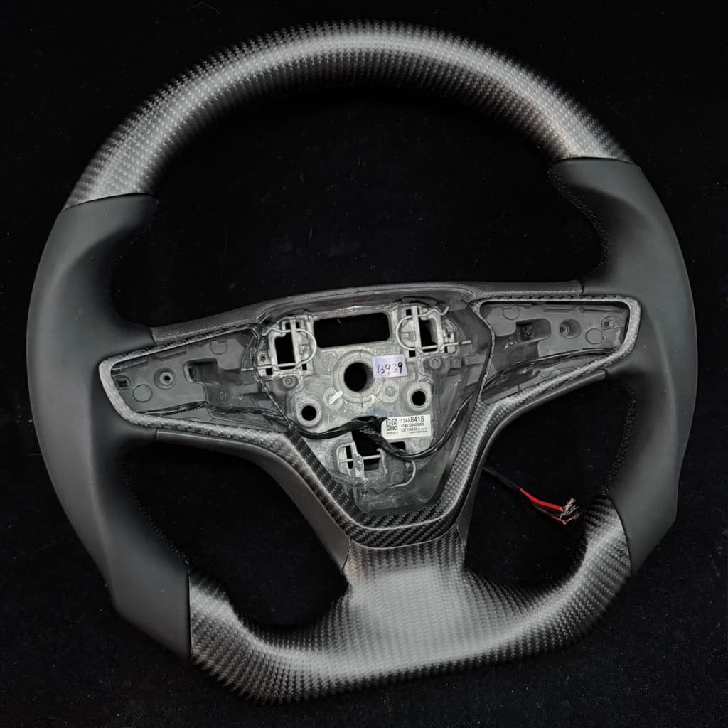 IN STOCK - 2016+ Chevrolet Cruze Heated Carbon Fiber Steering Wheel