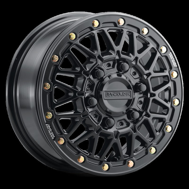 Raceline A15 Omega 15x6in / 4x137 BP / 40mm Offset / 110.18mm Bore - Gloss Black
