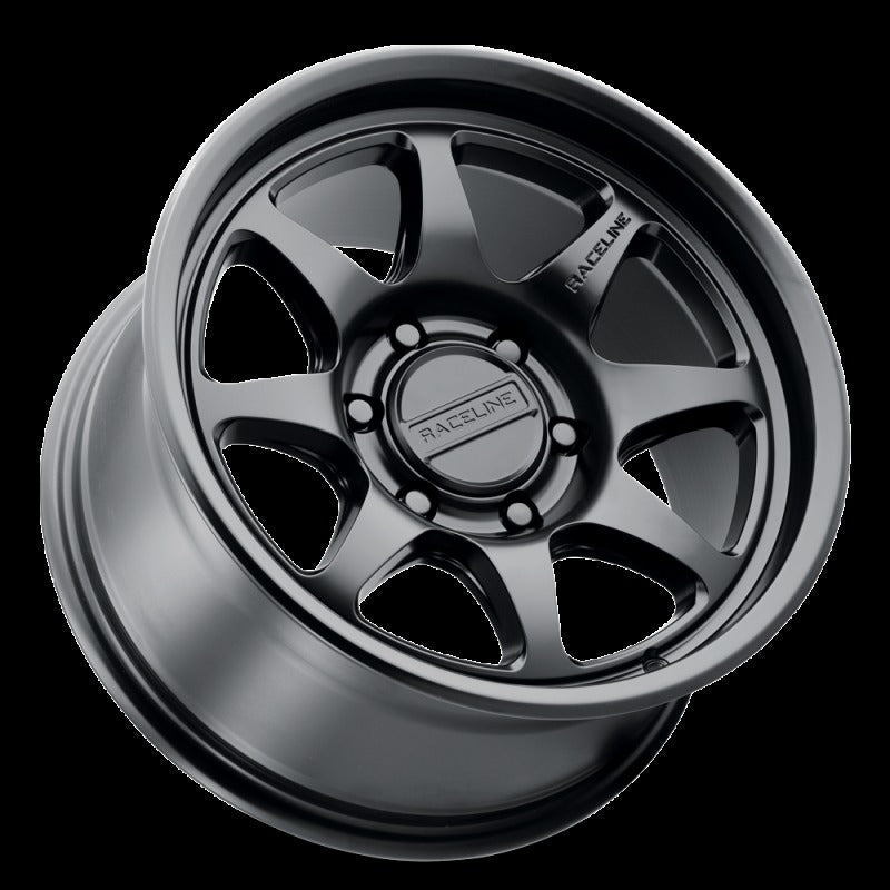 Raceline 962B Maverick 17x8.5in / 5x127 BP / 0mm Offset / 78.1mm Bore - Satin Black