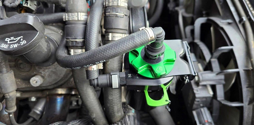 Improved Racing CCS Oil Catch Can Kit, LS Water Pump Mount, for Chevy SS, PPV Caprice, G8, Others