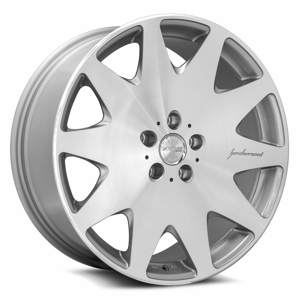 MRR HR3 Silver Machine Face Wheels