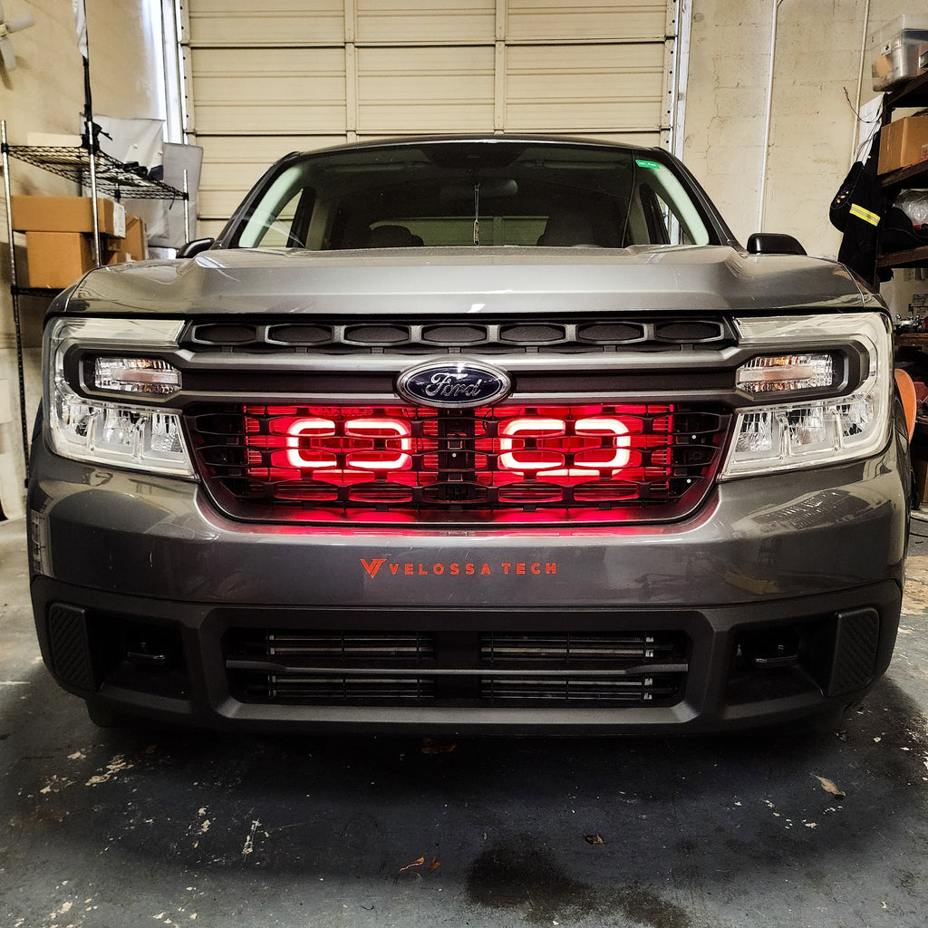 2022+ Ford Maverick (2.0L/2.5L Hybrid) Dual BIG MOUTH LIT KIT Ram Air Intake Snorkels
