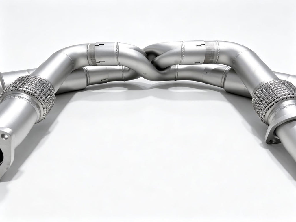 SPDZ1 C8 Corvette Z-Flow Race Exhaust – 3D-Printed High-Flow Z-Pipe | Carbon Fiber Quad Tips | 20% Lighter